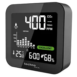 Метеостанція Technoline WL1025 Black (WL1025), Чорний