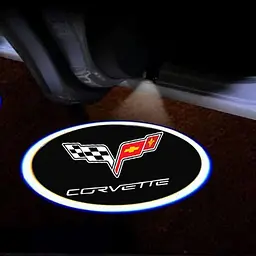 Картридж-вставка логотипу CORVETTE на двері 1 шт. - мініатюра 2