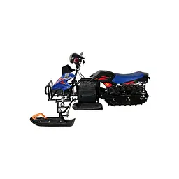 Електроснігохід Crosser S-1 (800W, 48V, 20Ah) на амортизаторах синій - мініатюра 2