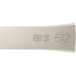 USB флеш-накопичувач Samsung Bar Plus 512GB USB-A 3.2 Champagne Silver (MUF-512BE3/APC) [136857] - мініатюра 5