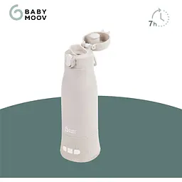 Термос підігрівач для сумішей Babymoov Moov & Feed бездротовий бежевий - мініатюра 2