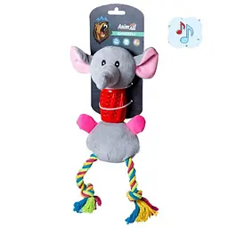 М'яка іграшка AnimAll GrizZzly Слоник для собак 30×13×10 см