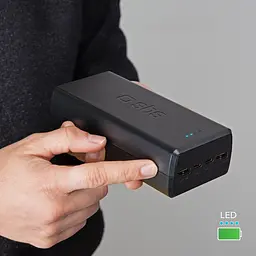 УМБ SBS 30000mAh 20W PD,QC, 2xUSB-A, 2xUSB-C Black - мініатюра 5