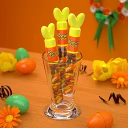 Драже REESE'S PIECES Peanut Butter in a Crunchy Shell Treats Easter Candy 39g - мініатюра 5