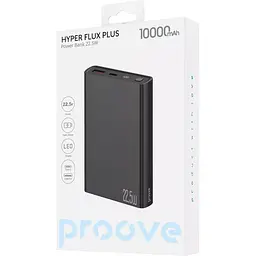 Портативний акумулятор Proove Hyper Flux Plus 22.5W 10000mAh black (PBF122120001) - мініатюра 2