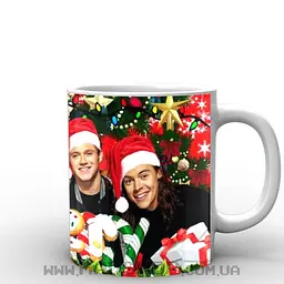 Кухоль GeekLand One Direction Merry Christmas CP 04.124 330 мл білий - мініатюра 2