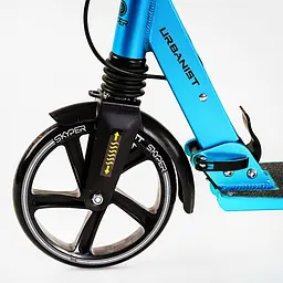 Самокат Skyper Urbanist 88-102х54х12.5 см Блакитний 000283525 - мініатюра 4
