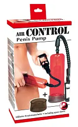Помпа для пеніса You2Toys Air Control, 22 см (червоний) - мініатюра 2