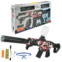 Іграшковий автомат Gel Blaster з камуфляжним принтом та світловими ефектами (177-2)
