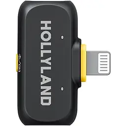 Мікрофонна радіосистема Hollyland LARK A1 Combo 2TX + RX/Lightning + RX/USB-C Space Gray [164071] - мініатюра 5