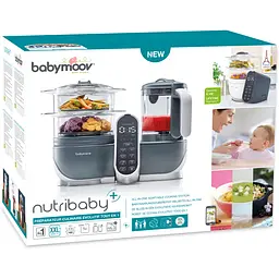 Пароварка-блендер Babymoov Nutribaby+ Gray (A001124) - мініатюра 13