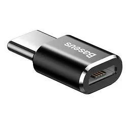 Переходник BASEUS mini Micro USB to Type-C 2.4A (CAMOTG-01)