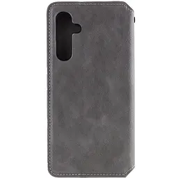Шкіряний чохол-книжка Getman Cubic (PU) для Samsung Galaxy A27 Сірий - мініатюра 2
