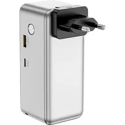 Зовнішній акумулятор WiWU PM501 15000mAh 67W Gray (6979107512751) [172714] - мініатюра 5