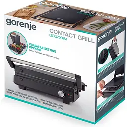 Гриль Gorenje GCG2000M (744407) - мініатюра 17