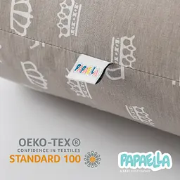 Бортик-валик у ліжечко Papaella Корона захисний (8-34533 корона) - мініатюра 13