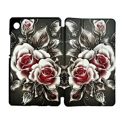 Чохол-книжка BeCover Smart Case для Samsung Galaxy Tab A9 Plus SM-X210/SM-X215/SM-X216 11.0" Black Rose (711276) - мініатюра 3