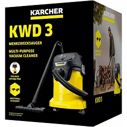 Пилосос промисловий Karcher KWD 3 V-17/4/20 Brush Kit [1.628-443.0] [106359] - мініатюра 10