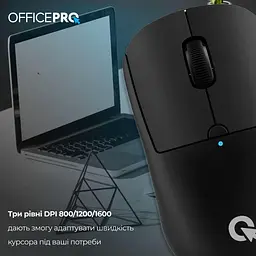 Миша OfficePro M307B Wireless (M307B) - мініатюра 8