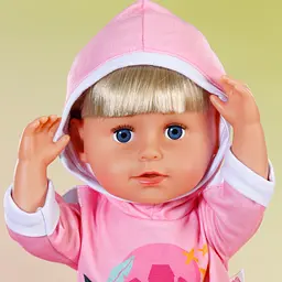 Набір одягу для ляльки Baby Born Рожевий спортивний костюм 43 см (837313) - мініатюра 6
