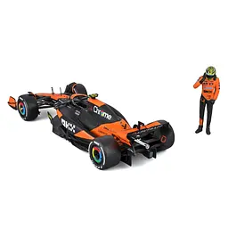 Автомодель з фігуркою — McLaren MCL38 (1:24), в асортименті - мініатюра 6