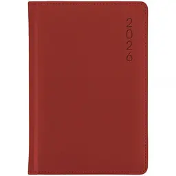 Щоденник Axent 2027 Classic Palermo 145x210 мм слп/т червоний (8843-27-3-A)
