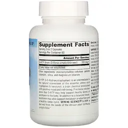 Амінокислота Source Naturals Serene Science 5-HTP Гідрокситриптофан 50 мг 30 желатинових капсул - мініатюра 2