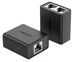 Спліттер Ugreen CM210 RJ-45 1 To 2 Ethernet Converter 2 pcs (50923) чорний