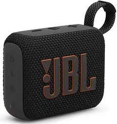 Колонка портативна 1.0 JBL Go 4 Black, 4.2 Bт, Bluetooth, живлення від акумулятора, IPX7 водонепроникна (JBLGO4BLK) - мініатюра 2