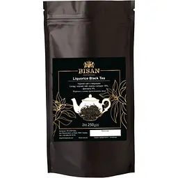 Чай чорний Bisan Liquorice Black Tea з лакрицею 250 г