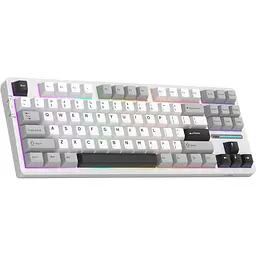 Клавіатура MageGee Light 87 Wireless Blue Whale Switch Star White (6971969728431-UA) [164292]