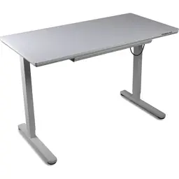 Комп'ютерний стіл Barsky StandUp white glass 1200*600 (BST-12new) - мініатюра 6
