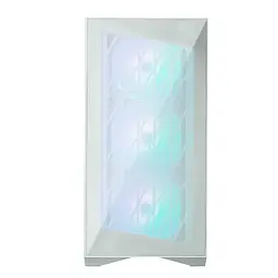 Zalman Корпус Z9 Iceberg MS без БЖ 2xUSB3.0, 2xUSB2.0 1xUSB 3.1 Gen2 Type-C 4x140мм ARGB VGA 390мм LCS ready TG Side Panel EATX білий - мініатюра 7