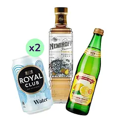 Коктейль Pear Mojito (набір інгредієнтів) х10 на основі Nemiroff - мініатюра 2