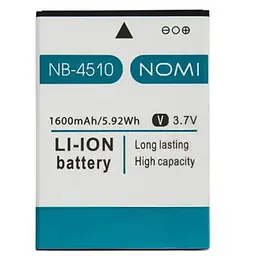 Батарея Nomi NB-4510 (i4510) 1600 мА*год