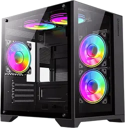 Корпус GameMax Infinity Mini Black (Infinity Mini Black)