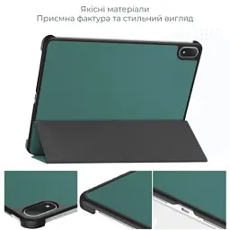 Чохол до планшета BeCover Smart Case Oppo Pad Mini (OPD2515) 8.8" Dark Green (715814) - мініатюра 6