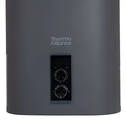 Водонагрівач електричний Thermo Alliance, 2,0 кВт, "сухий" ТЕН, 80 л плоский, вертикальний, прямокутний, сірий (DT80V20GPDD2G) - мініатюра 4