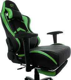 Геймерське крісло GT Racer чорне із зеленим (X-2534-F Black/Green) - мініатюра 8