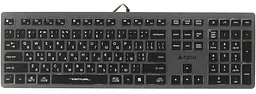 Клавіатура A4Tech Fstyler FX60H White Backlit USB Grey (FX60H USB (Grey) White backlit)
