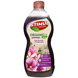 Добриво органічне для петуній та пеларгоній STIMUL NATURAL 310мл