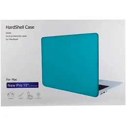 Чохол Crystal Case накладка для Apple Macbook Pro 15.4 Sky Blue - мініатюра 2