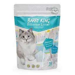 Силікагелевий наповнювач Barry King для котячого туалету дрібна фракція без аромату 5 л