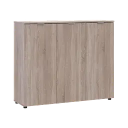 Комод Doros Рон 6 3 фасади Дуб сонома 120х38х100 (41516297) - мініатюра 4