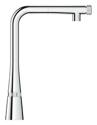 Змішувач для кухні з висувним виливом Grohe Zedra Smartcontrol 31593002, Хром - мініатюра 4