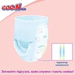 Трусики-підгузки GOO.N Plus XL (12-20 кг) 76 шт. - мініатюра 8