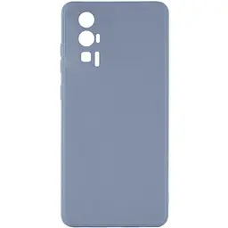 Силіконовий чохол Candy Full Camera для Xiaomi Poco F5 Pro Сірий / Smoky Gray