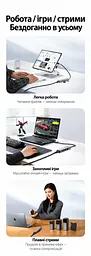 Мережевий адаптер із USB-хабом UGREEN CM811 Ethernet підключення через USB-A або USB-C порт RJ45 мережа до 1 Гбіт/с 3 порти USB-A 3.0 для периферії передавання USB до 5 Гбіт/с для Windows macOS Linux та пристроїв iOS Android із підтримкою OTG без окремого встановлення драйвера в сумісних системах захист від надструму й короткого замикання та від статичної електрики й імпульсних перенапруг екранування кабелю від перешкод вбудований кабель 0,2 м космічний сірий (95538) - мініатюра 13