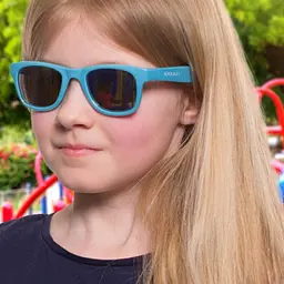 Дитячі сонцезахисні окуляри Koolsun Wave 3+ блакитні (KS-WACB003) - мініатюра 4