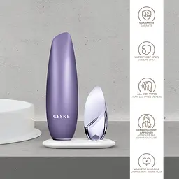 Безконтактна магнітна пілінг-маска GESKE Touchless Magnetic Peeling Mask 5 в 1 фіолетова - мініатюра 5